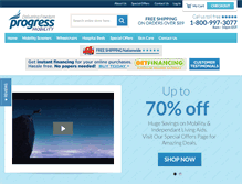 Tablet Screenshot of progressmobility.com
